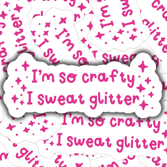 I SWEAT GLITTER